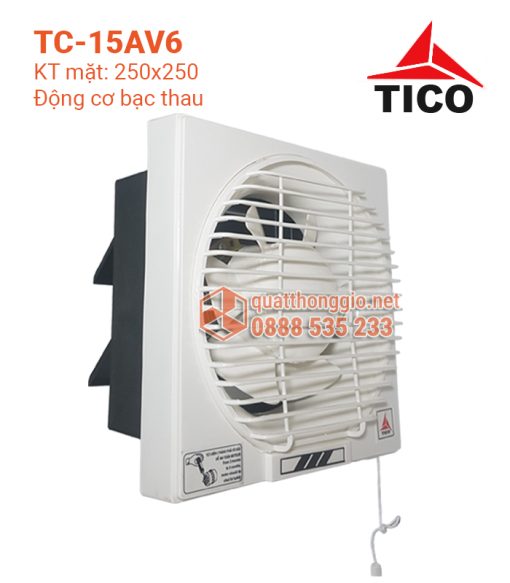 Quạt thông gió gắn tường TICO TC-15AV6 (2 chiều)