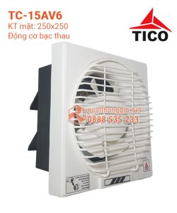 Quạt thông gió gắn tường TICO TC-15AV6- lỗ chờ 20x20