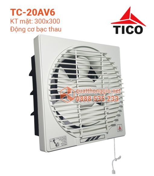 Quạt thông gió gắn tường TICO TC-20AV6 (2 chiều)